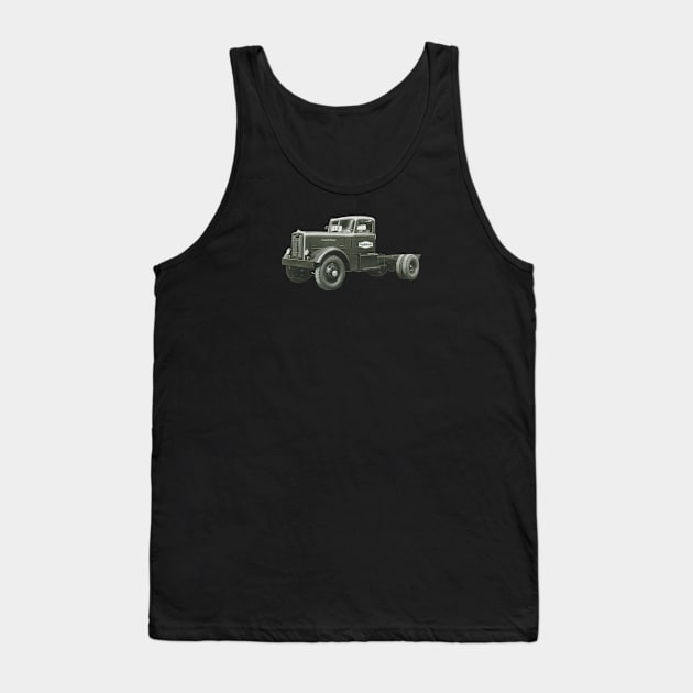 DIESEL TRUCK 1950'S Tank Top by Cult Classics